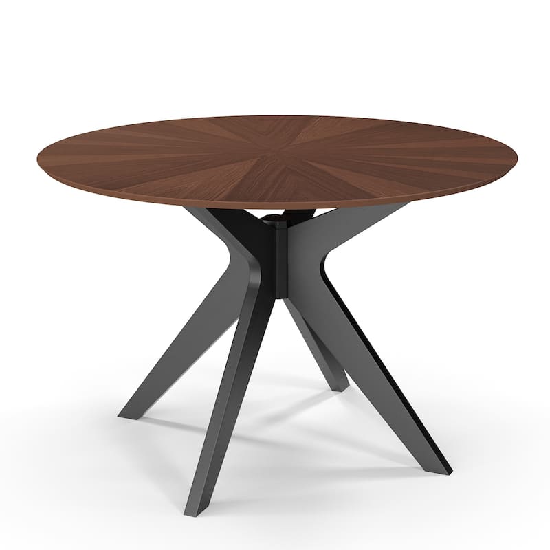 Brockton Round Dining Table - Black