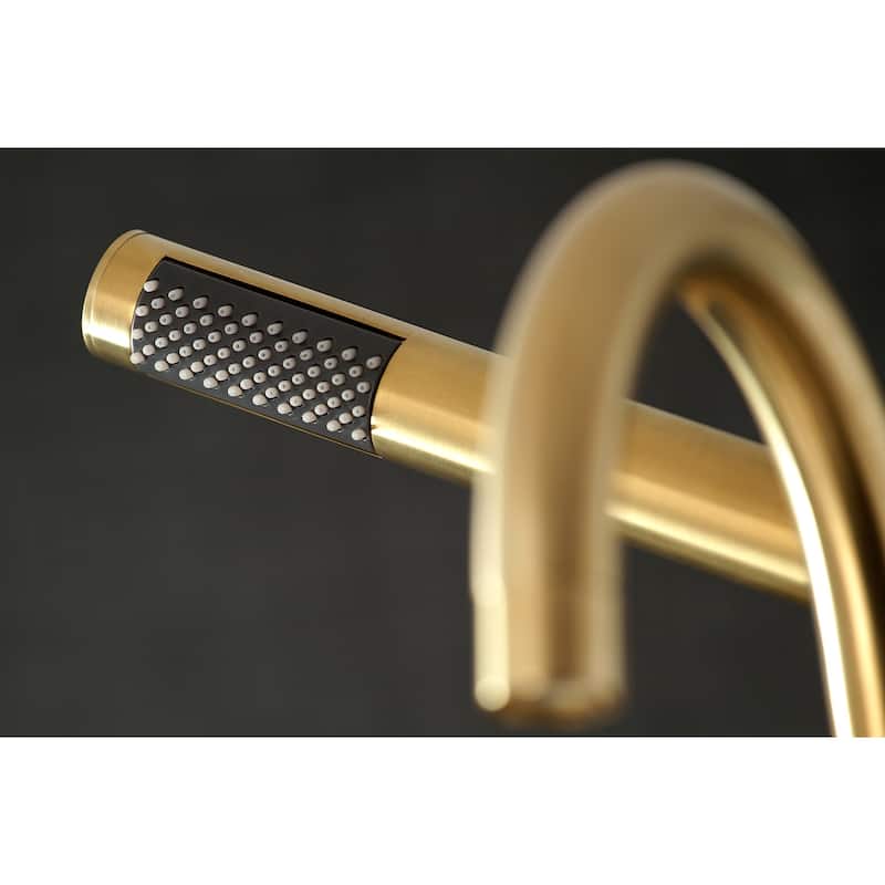 Concord 7-Inch Deck Mount Clawfoot Tub Faucet