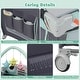 preview thumbnail 36 of 38, Babyjoy 3 in 1 Baby Playard Portable Infant Nursery Center w/ Zippered - See Details