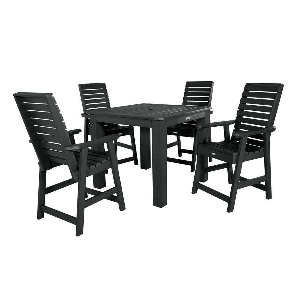 Weatherly Counter Height 5-piece Outdoor Dining Set