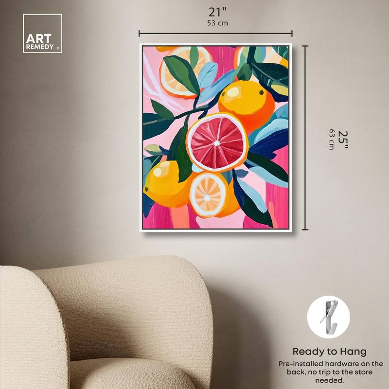 Juicy Paradox I Canvas by Art Remedy