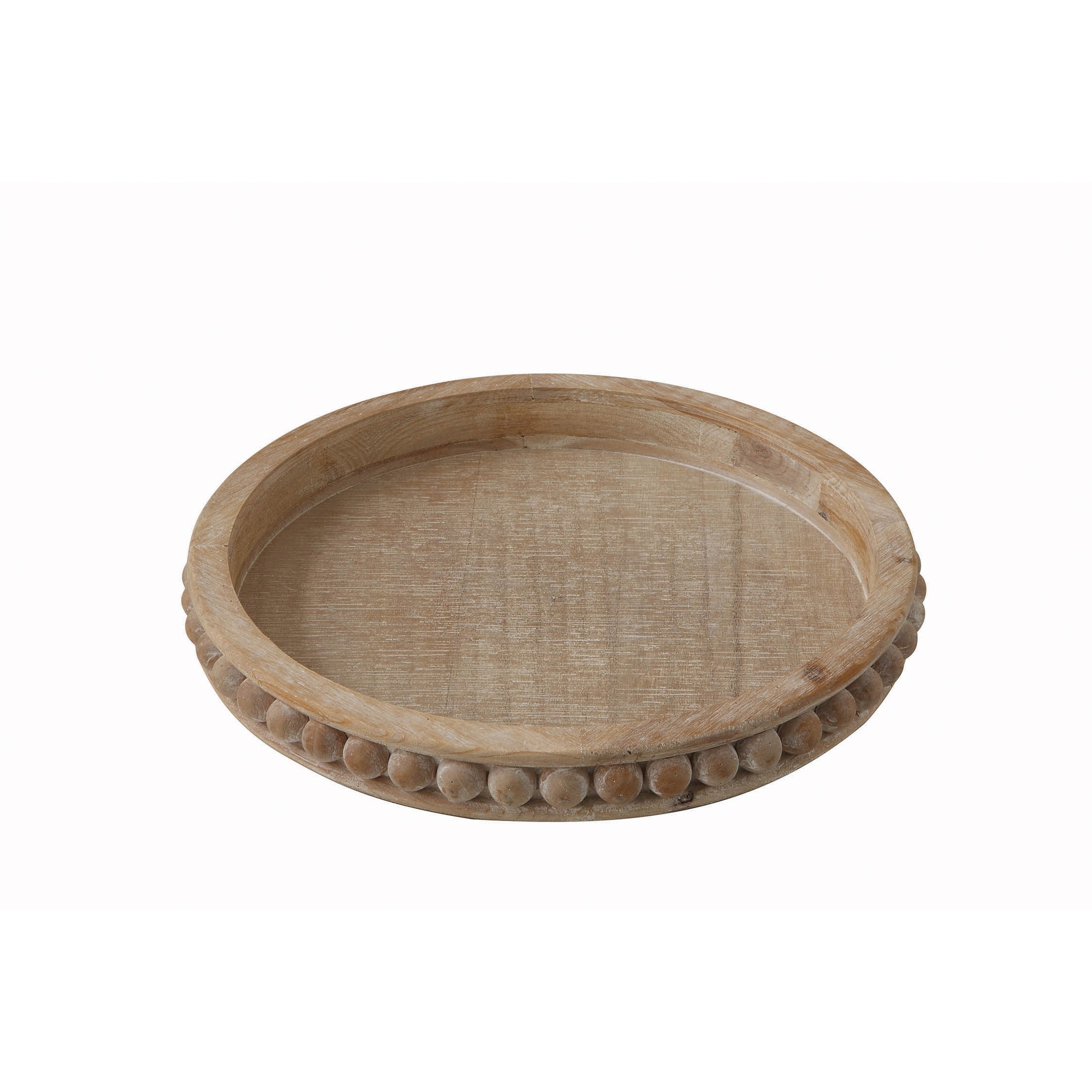 Round Decorative Wood Tray - On Sale - Bed Bath & Beyond - 33786743
