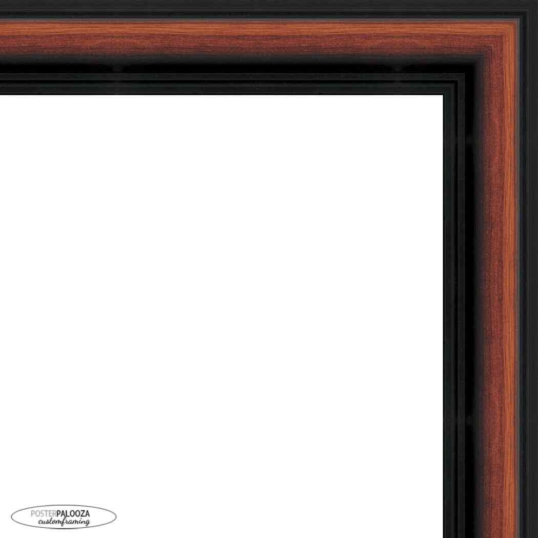 CustomPictureFrames.com 6x10 Frame Brown Picture Frame - Complete Modern  Photo Frame Includes UV Acrylic Shatter Guard Front, Acid Free Foam Backing