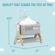 preview thumbnail 3 of 10, Dream On Me Horton Bassinet & Bedside Sleeper