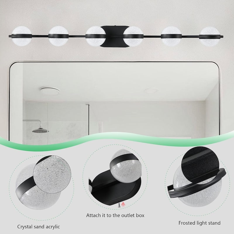 Modern LED Acrylic Bathroom Vanity Light