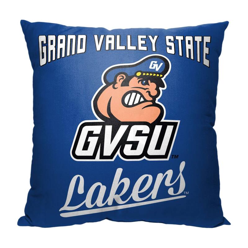 NCAA GLIAC Alumni 18 Inch Throw Pillow - 18" x 18" - Grand Valley State Lakers