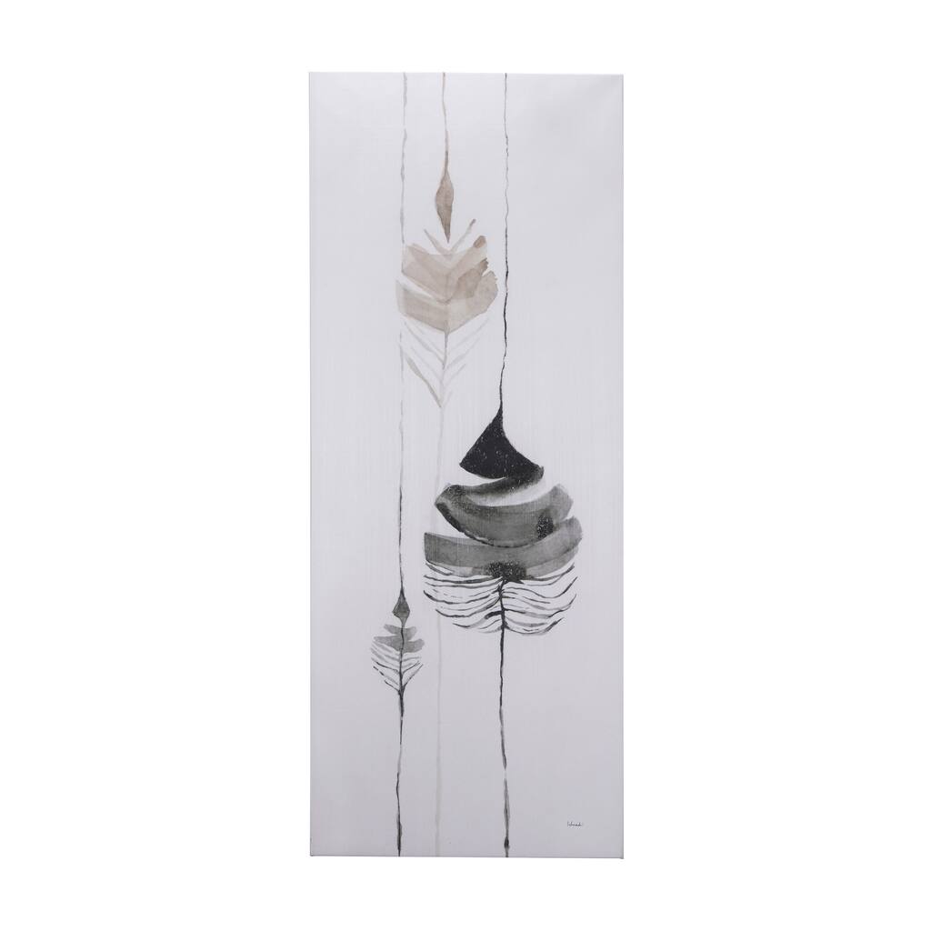 Rain of Leaf I (30 x 75) Canvas Art Print