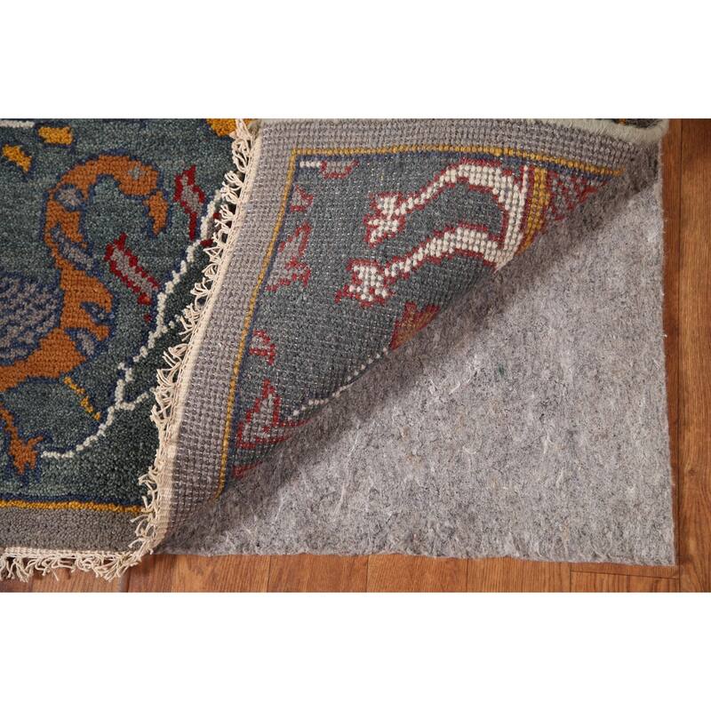 Animal Pictorial Ziegler Accent Rug Hand-Knotted Wool Carpet - 2'6"x 6'0"