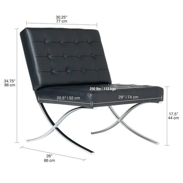 Studio Designs Home Atrium Chair - 30.25" X 26" X 34.75" - 30.25 x 26 x 34.75"