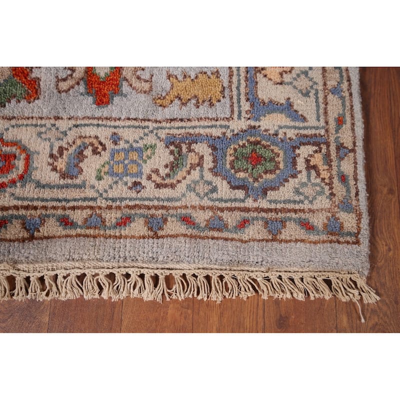 Oushak Indian Accent Rug Handmade Floral Wool Carpet - 3'0"x 5'0"