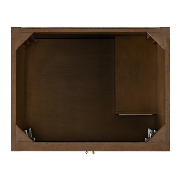 James Martin Vanities Myrrin Single Bathroom Cabinet, Fluted