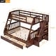 preview thumbnail 5 of 13, Merax Twin-Over-Full Bunk Bed with Drawers