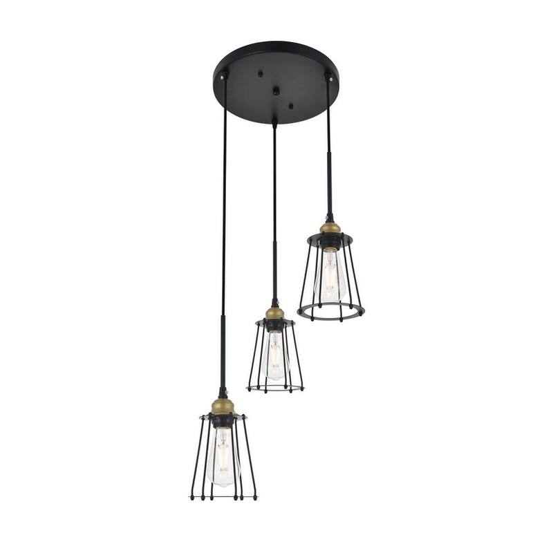 Auspice 3 light chrome Pendant