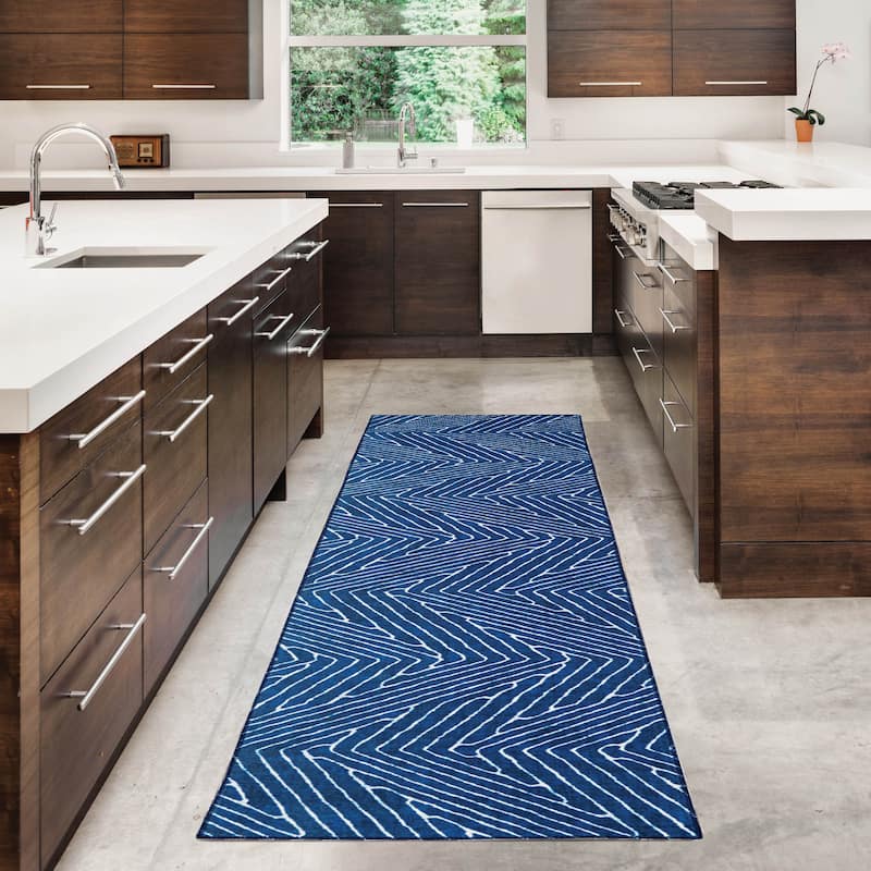 Fuller Machine Washable Geometric Area Rug
