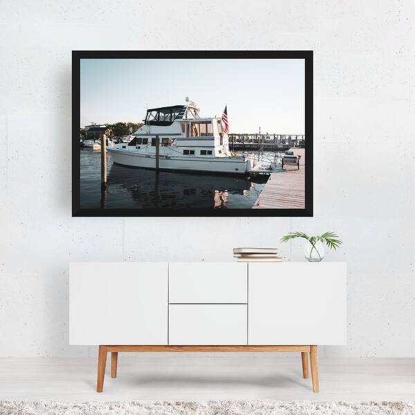 Kismet Fire Island New York Kismet Marina Beach Art Print/Poster Bed