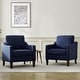 preview thumbnail 4 of 9, Fabric Modern Accent Chair Armchair