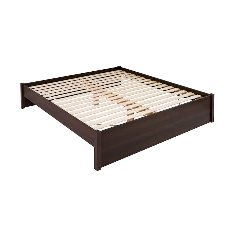 Prepac King 4-post Platform Bed with Optional Drawers