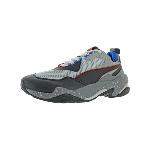 Shop Puma Mens Thunder Electric Running Shoes Gray Violet Black Quiet Shade 13 Medium D Overstock