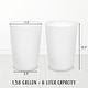 preview thumbnail 3 of 60, HOLD N’ STORAGE - Set of 2 Small Trash Can with Open Top for Compact and Tight Spaces – 1.58 Gallon Capacity
