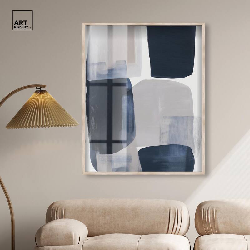 Oceanic Forms II Shadowbox by Art Remedy