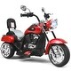 preview thumbnail 7 of 7, 3-Wheel Electric Ride On Toy with Foot Pedal & Horn & Headlight Red
