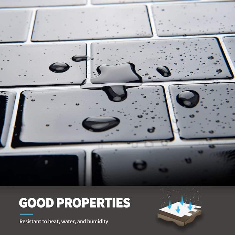 10-Sheet Peel and Stick Tile Backsplash tile for Kitchen Backsplash