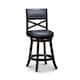 Option Espresso Finish/Black Bonded Leather
