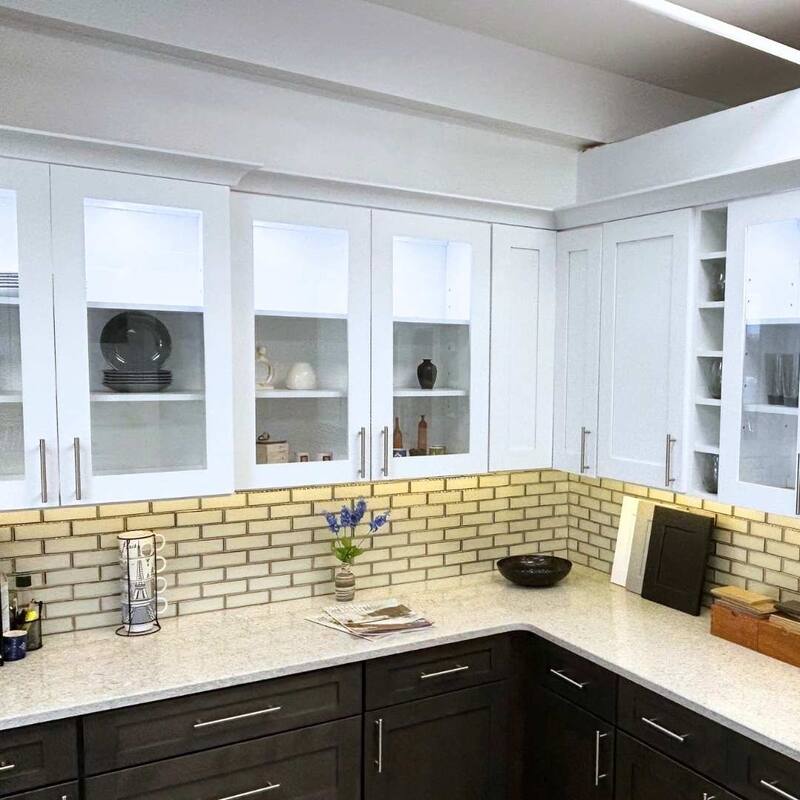 The Tile Life Athena 2x6 White/ Silver Glossy Glass Brick Mosaic Backsplash & Wall Tile