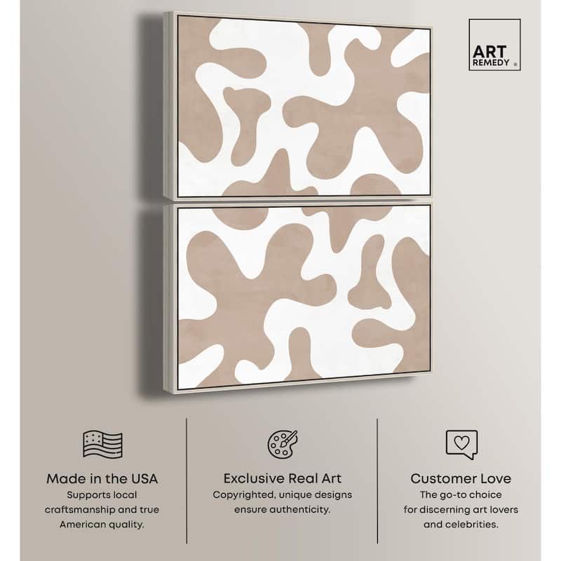 Simple Golden Butterfly Canvas by Art Remedy