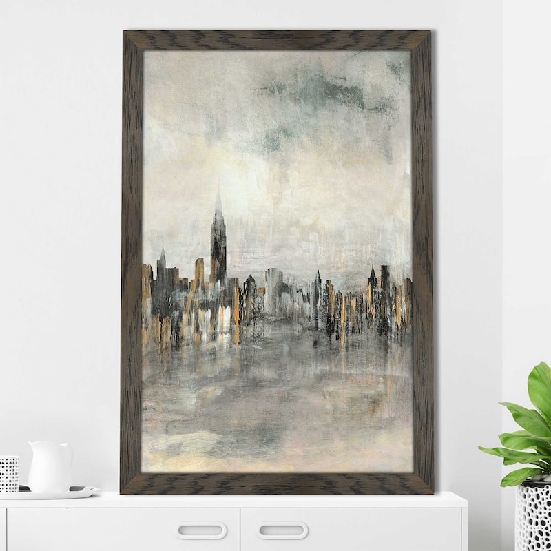 "City Lights" by Susan Jill Print on Acrylic