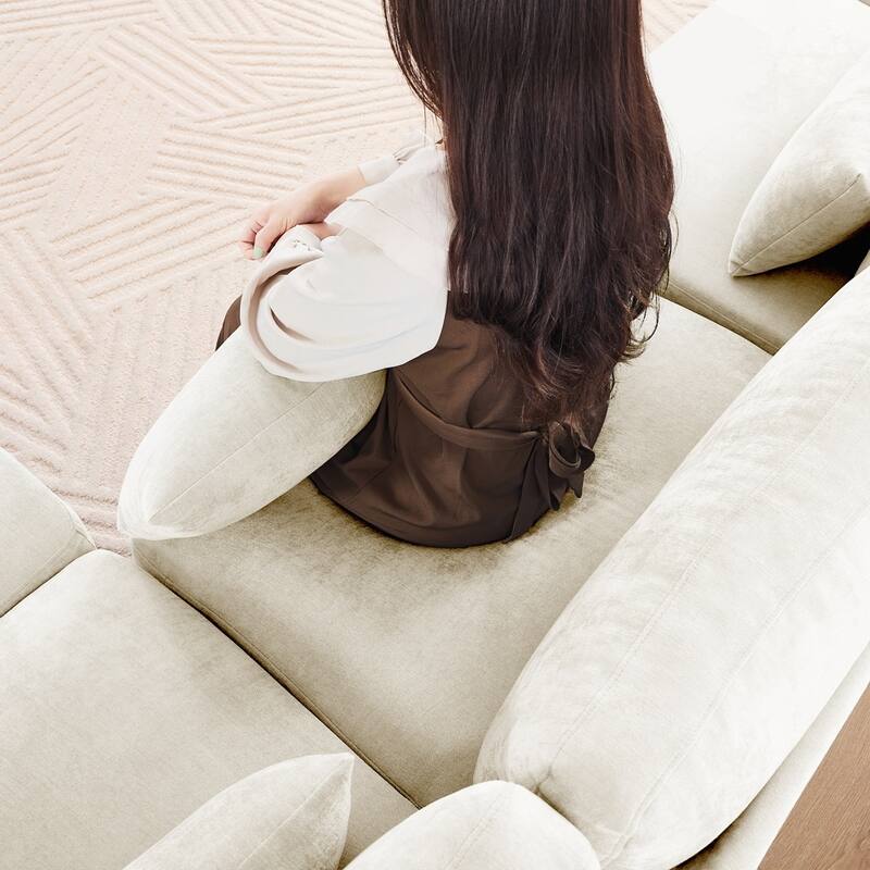 Chenille Fabric sofa
