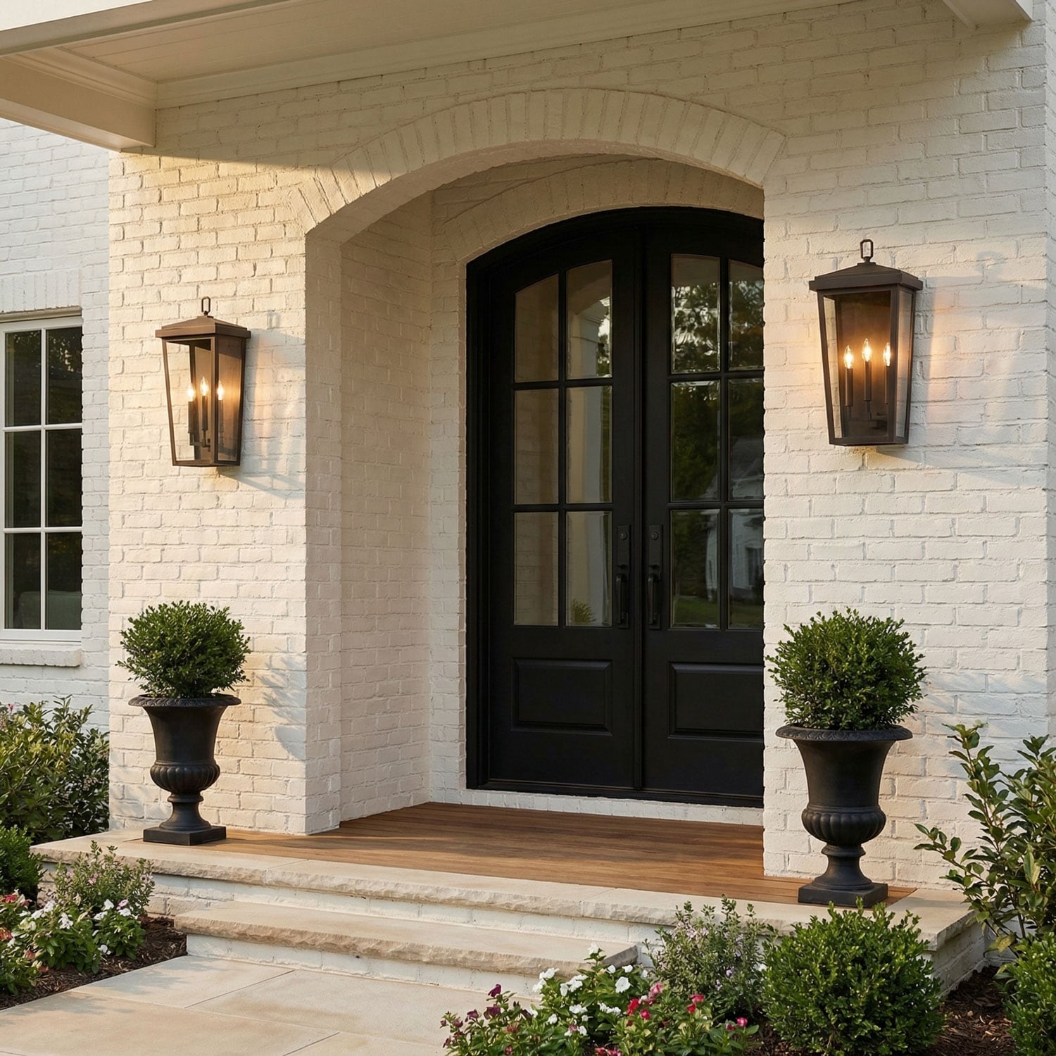 Donnelly 3-light Oiled Bronze Outdoor Wall Lantern
