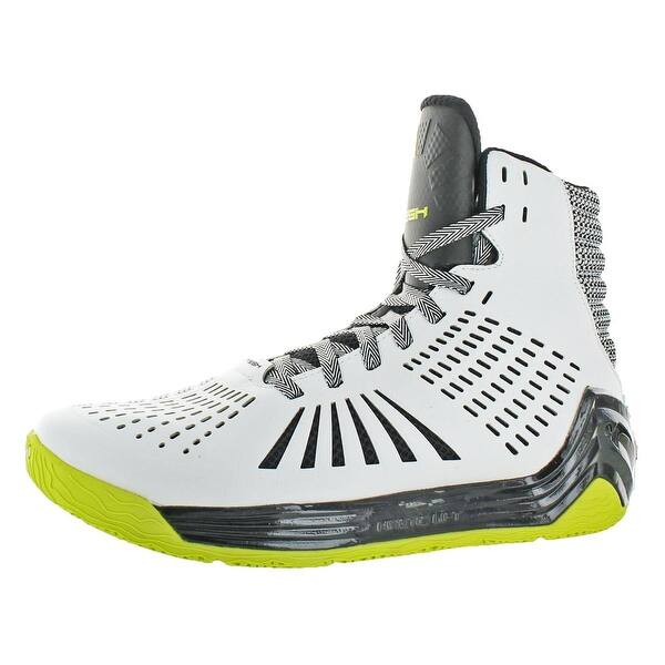 Shop Tesh Mens Trigger Basketball Shoes High Top Perforated