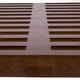 preview thumbnail 12 of 36, LeisureMod Inwood Modern Slatted Platform 5 Foot Wood Bench