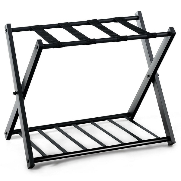 suitcase rack