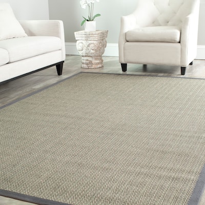 SAFAVIEH Handmade Natural Fiber Kostja Border Sisal Rug