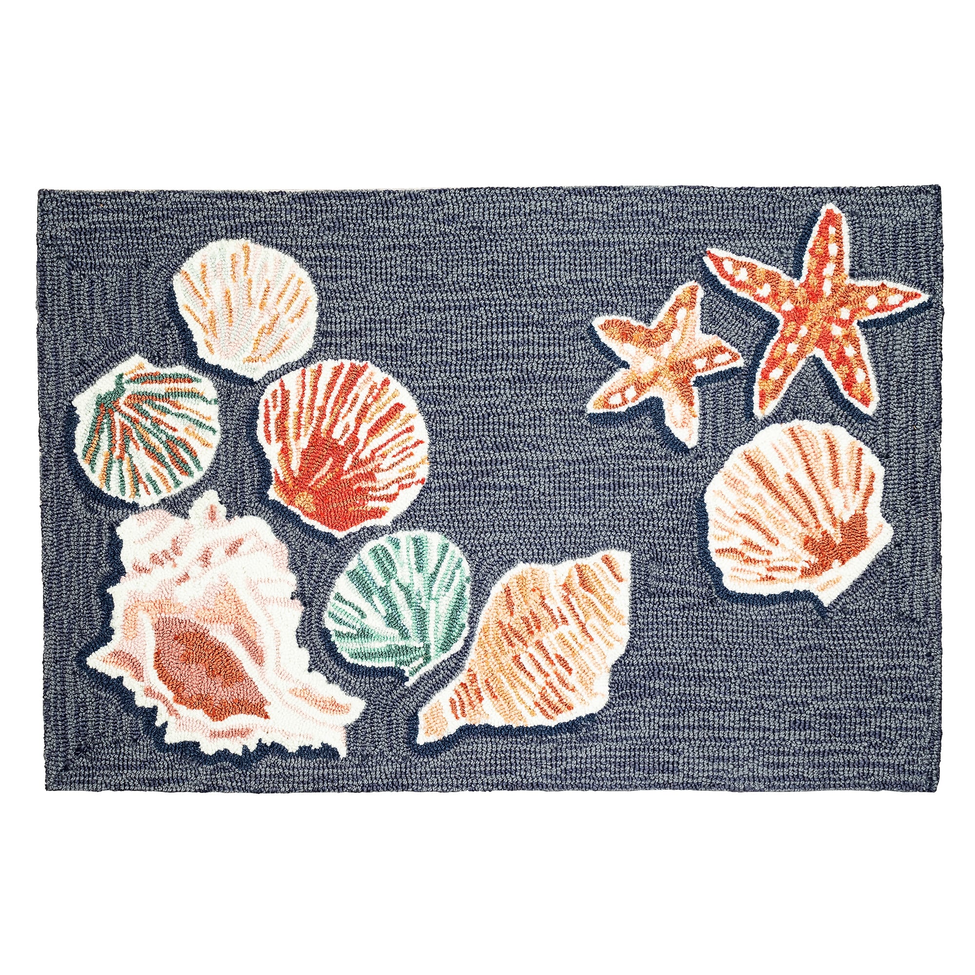 Lush Decor Frontporch Beachcomber Indoor/Outdoor Rug