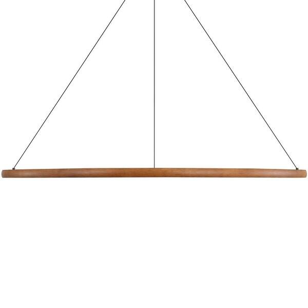 slide 2 of 11, Golden Lighting 5460-47 Veritas 48" Wide Ring Chandelier Driftwood
