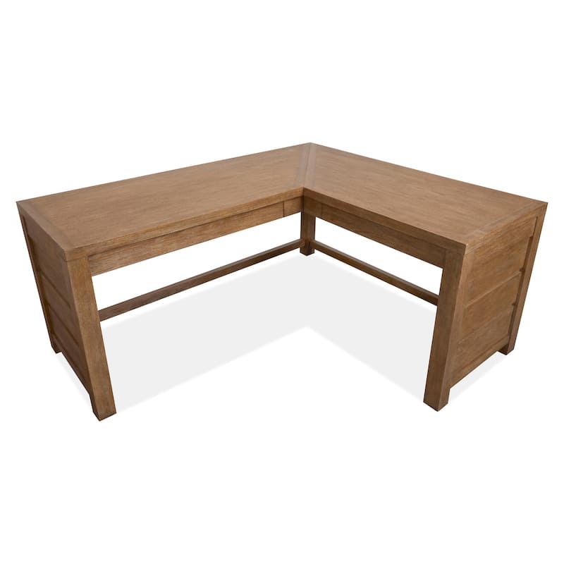 Magnussen Home Plum Creek Sierra Brown L Desk