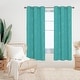 preview thumbnail 109 of 113, Deconovo Gold Line 52 Width Curtain Panel Pair (2 Panel)