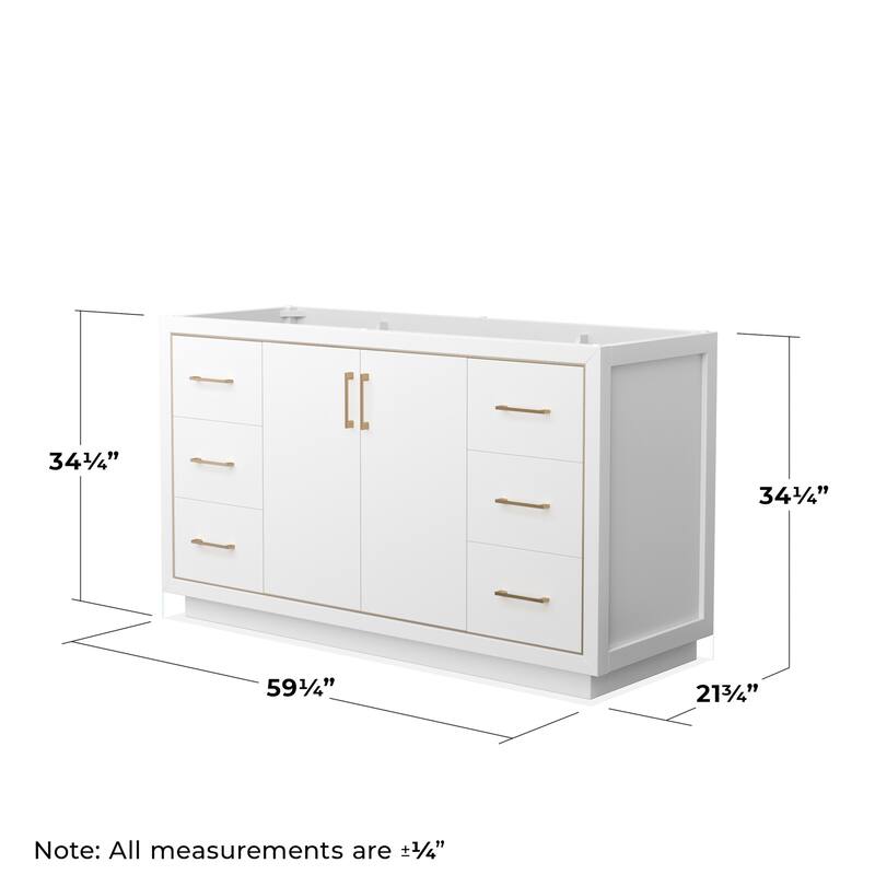 Wyndham Collection WCF1111-60S-CX-MXX Icon 60" Single Free Standing
