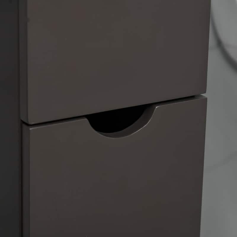 Bathroom Tower Storage Cabinet - 6" W x 13" D x 55.25" H