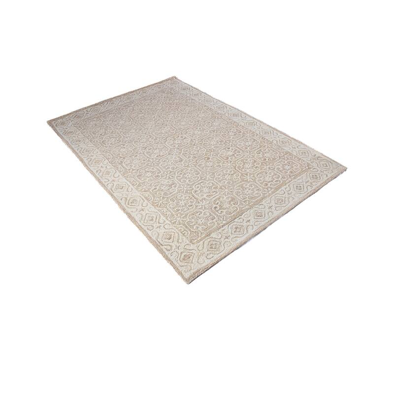 Bashian Nergui Beige Transitional Area Rug
