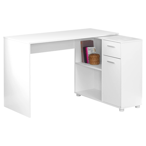 Closed top computer desk