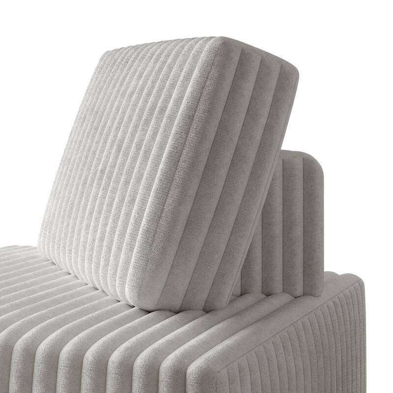 CraftPorch Luxurious Velvet Upholstered 7 Pieces Chair and 2 Corner Seat