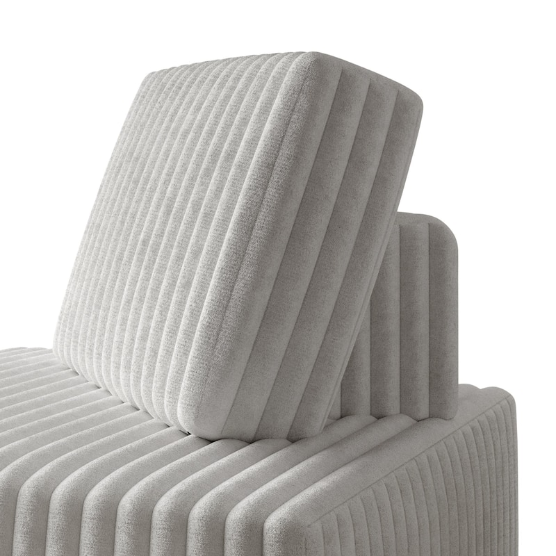 CraftPorch Luxurious Velvet Upholstered Corner seat