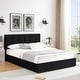 preview thumbnail 25 of 123, Javlergo Bed Frame with Storage Drawers Upholstered Platform Bed Frame with Adjustable Headboard