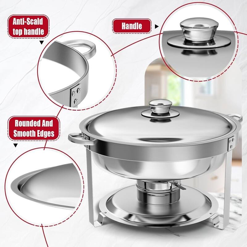 Portable Buffet Server, Commercial Soup Warmer Set