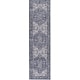 preview thumbnail 10 of 77, New Concept Washables Vintage Medallion Machine Washable Area Rug 2' 2" x 10' - Navy