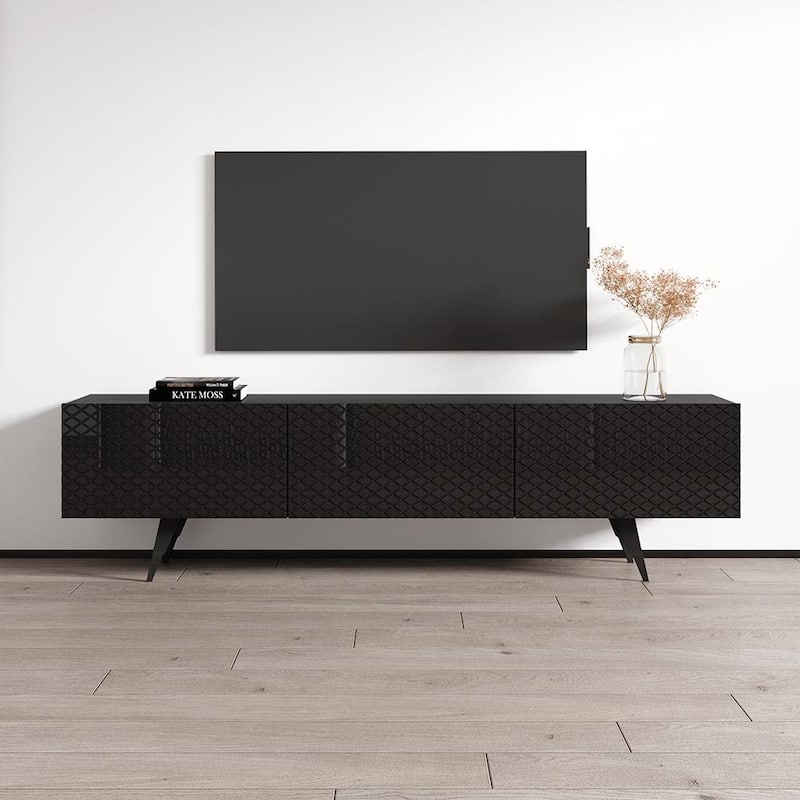 Net 03 71" TV Stand - Black